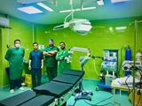 نصب و راه اندازی میکروسکوپ چشم پزشکی دربیمارستان  زرقان انجام گرفت